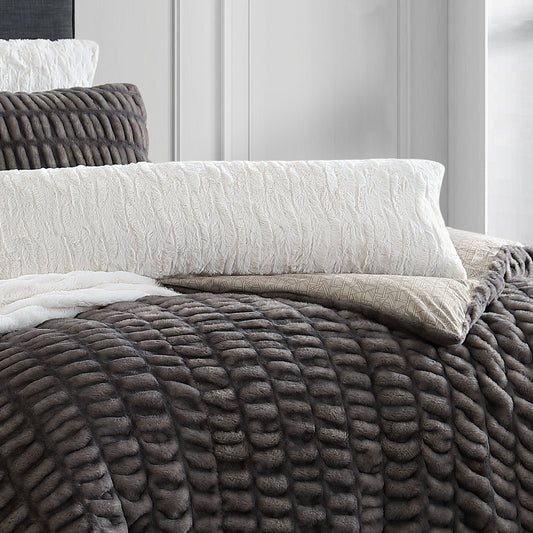 KARL LAGERFELD PARIS Heavenly Faux Fur Decorative Pillow