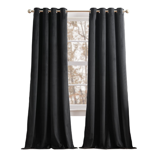 G.H. Bass & Co. Clark Corduroy Blackout Curtain Panel Pair