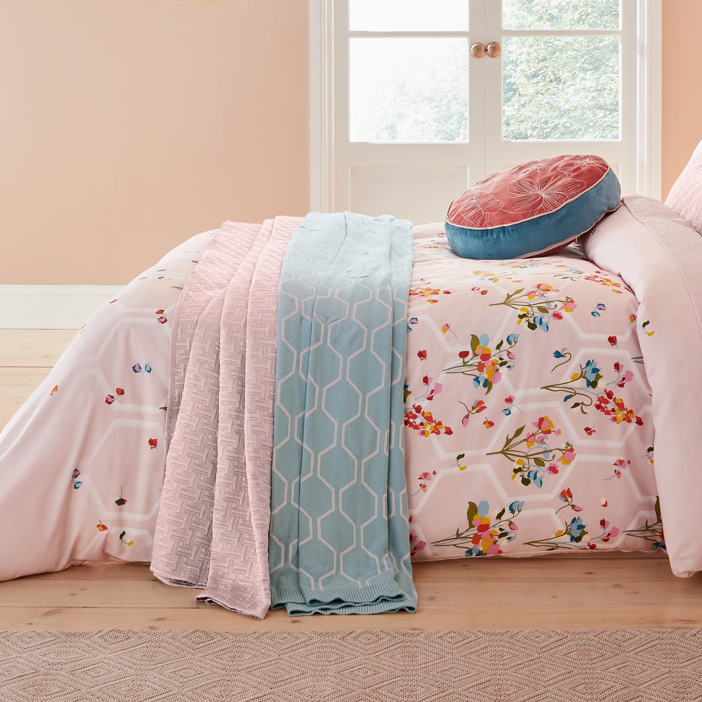 Ted Baker Trellis Knit Throw