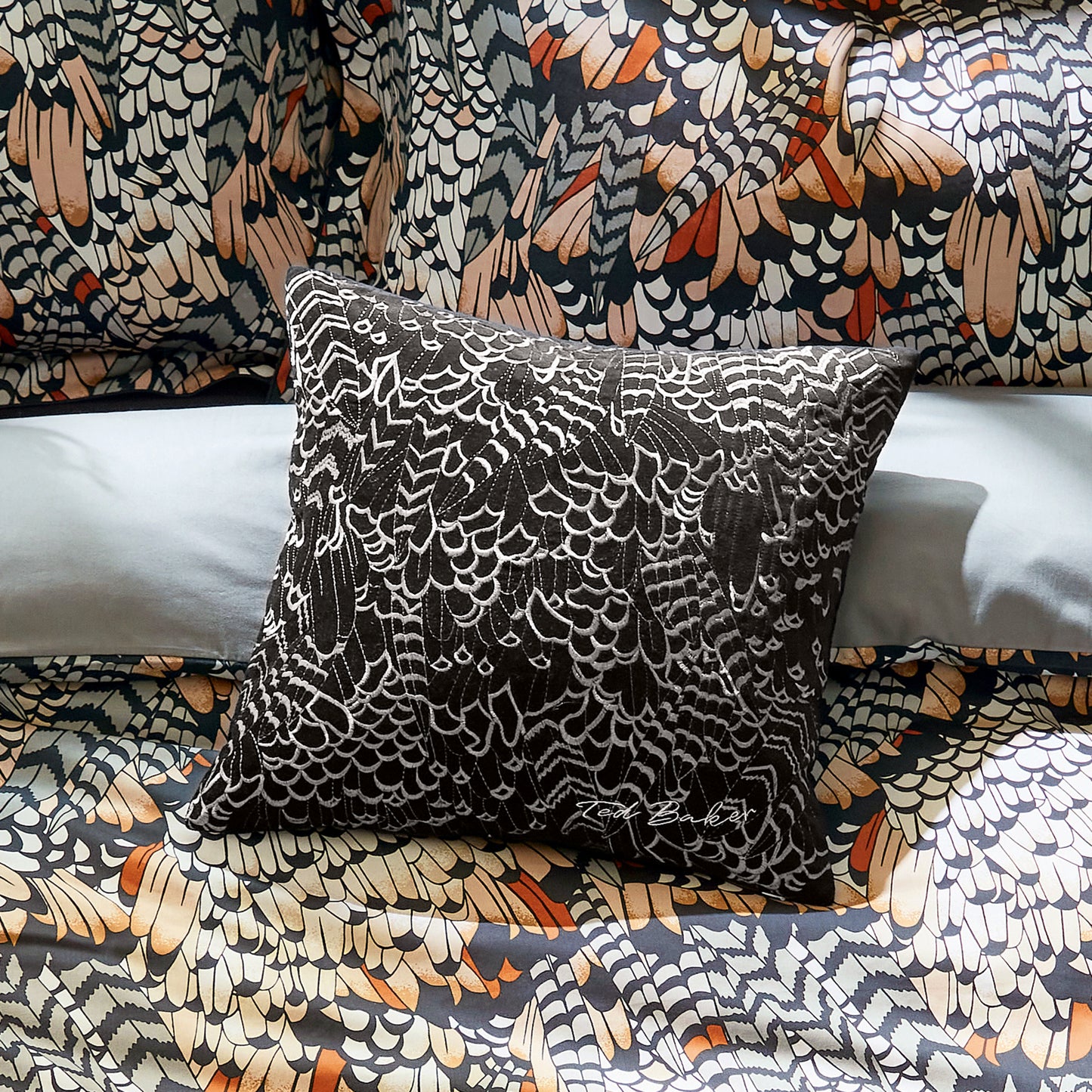 Ted Baker Feathers Decorative Pillow