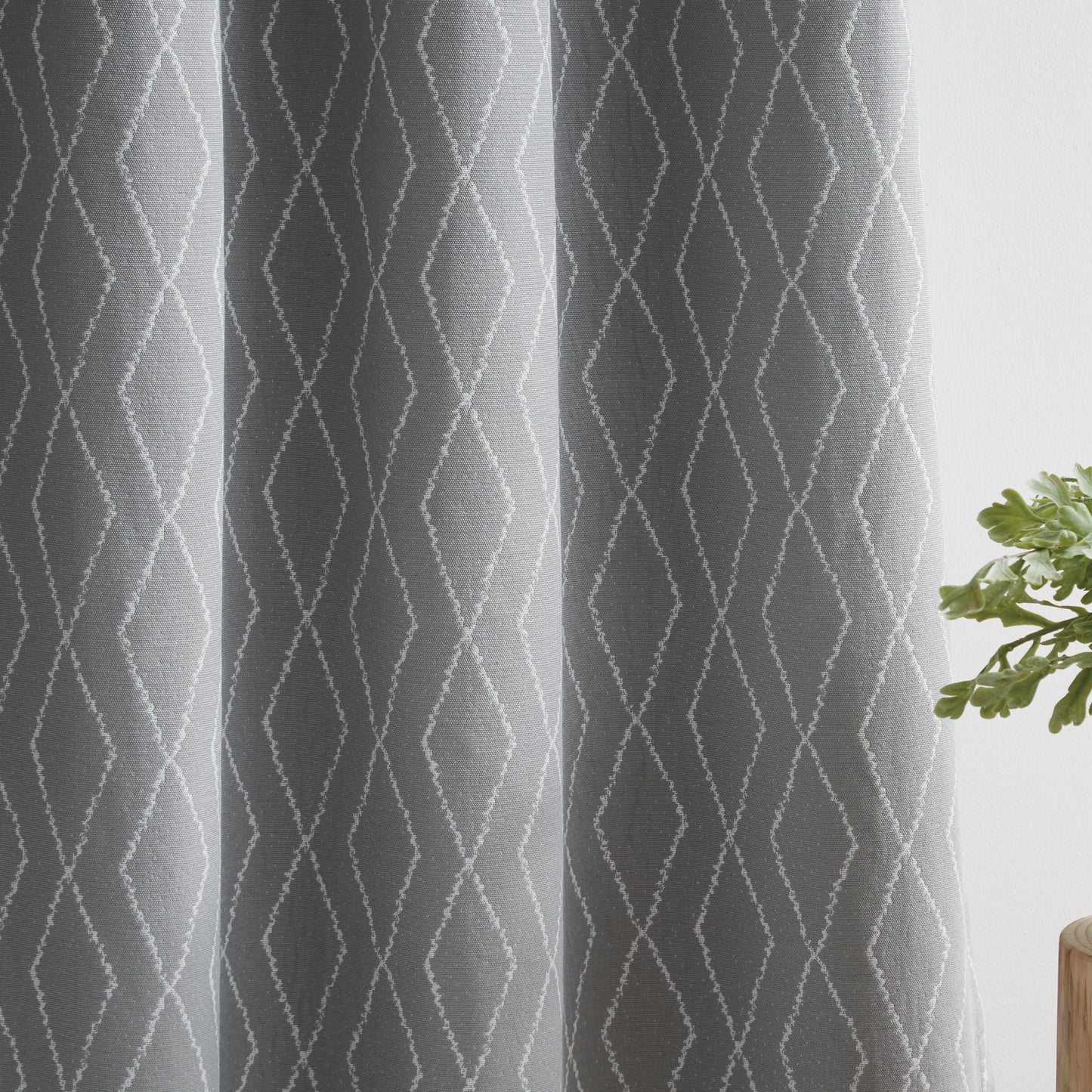 G.H. Bass & Co. River Diamond Blackout Curtain Panel Pair