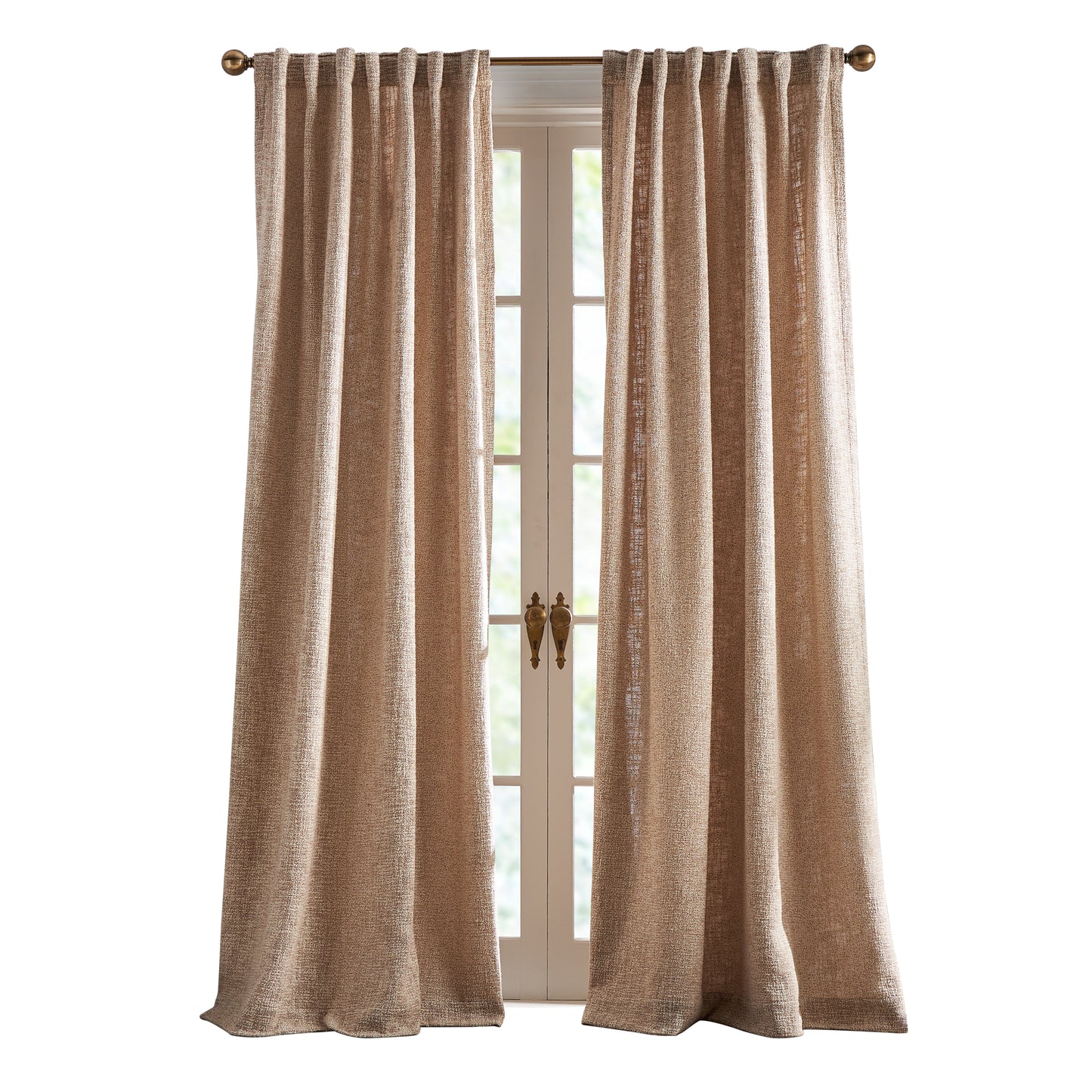 KARL LAGERFELD PARIS Cosette Curtain Panel Pair