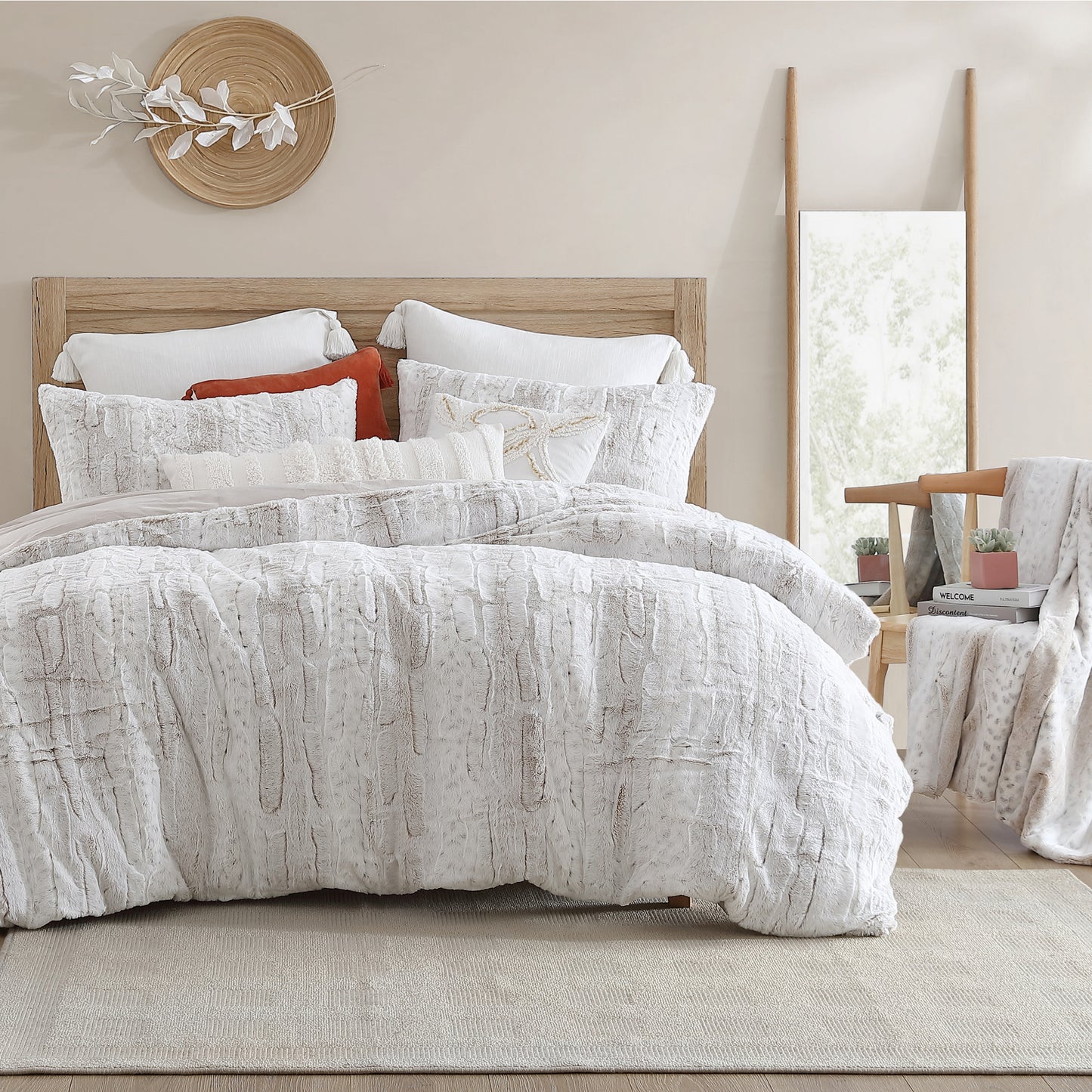 Peri Home Snow Leopard Comforter Set