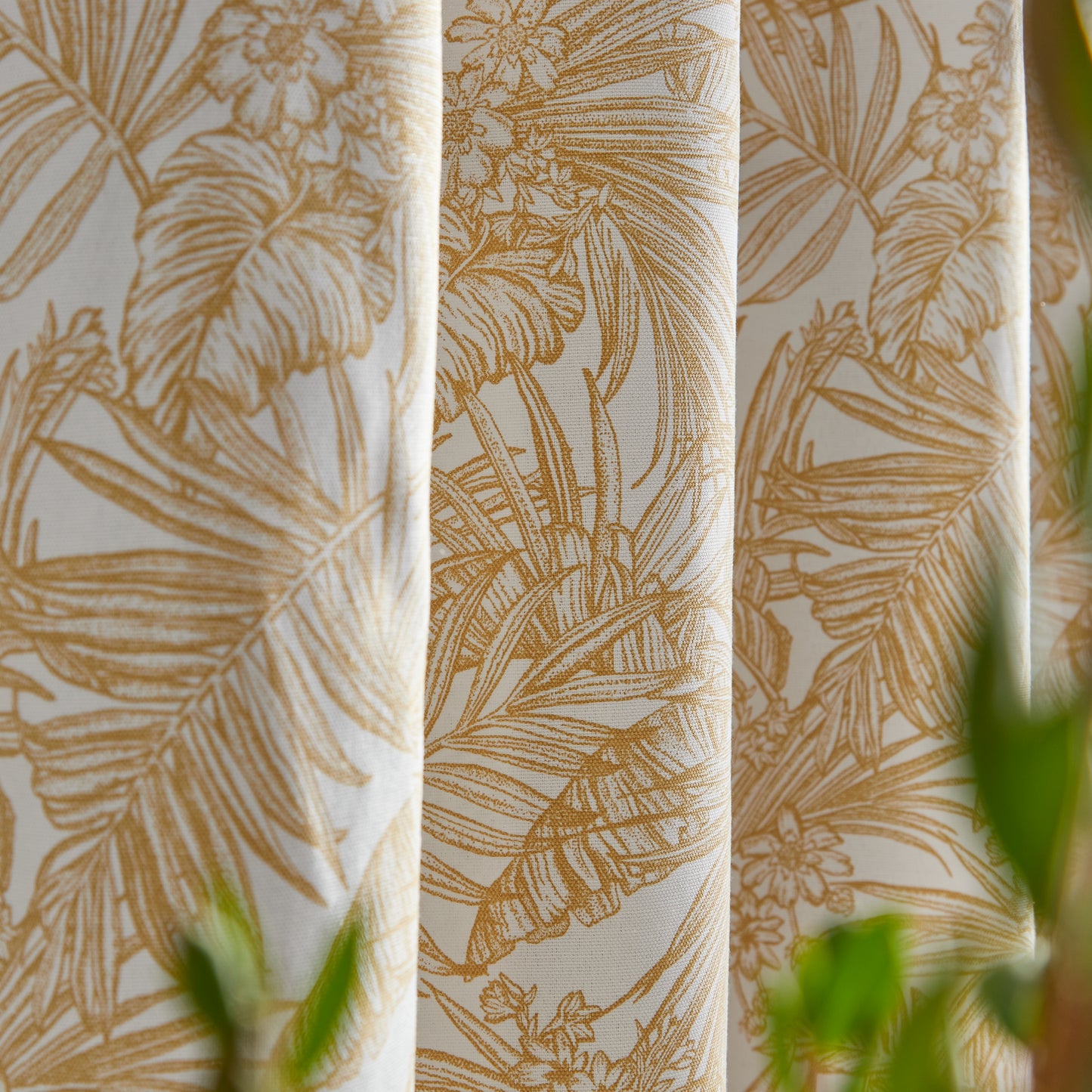 Tommy Hilfiger Tropical Floral Blackout Curtain Panel Pair