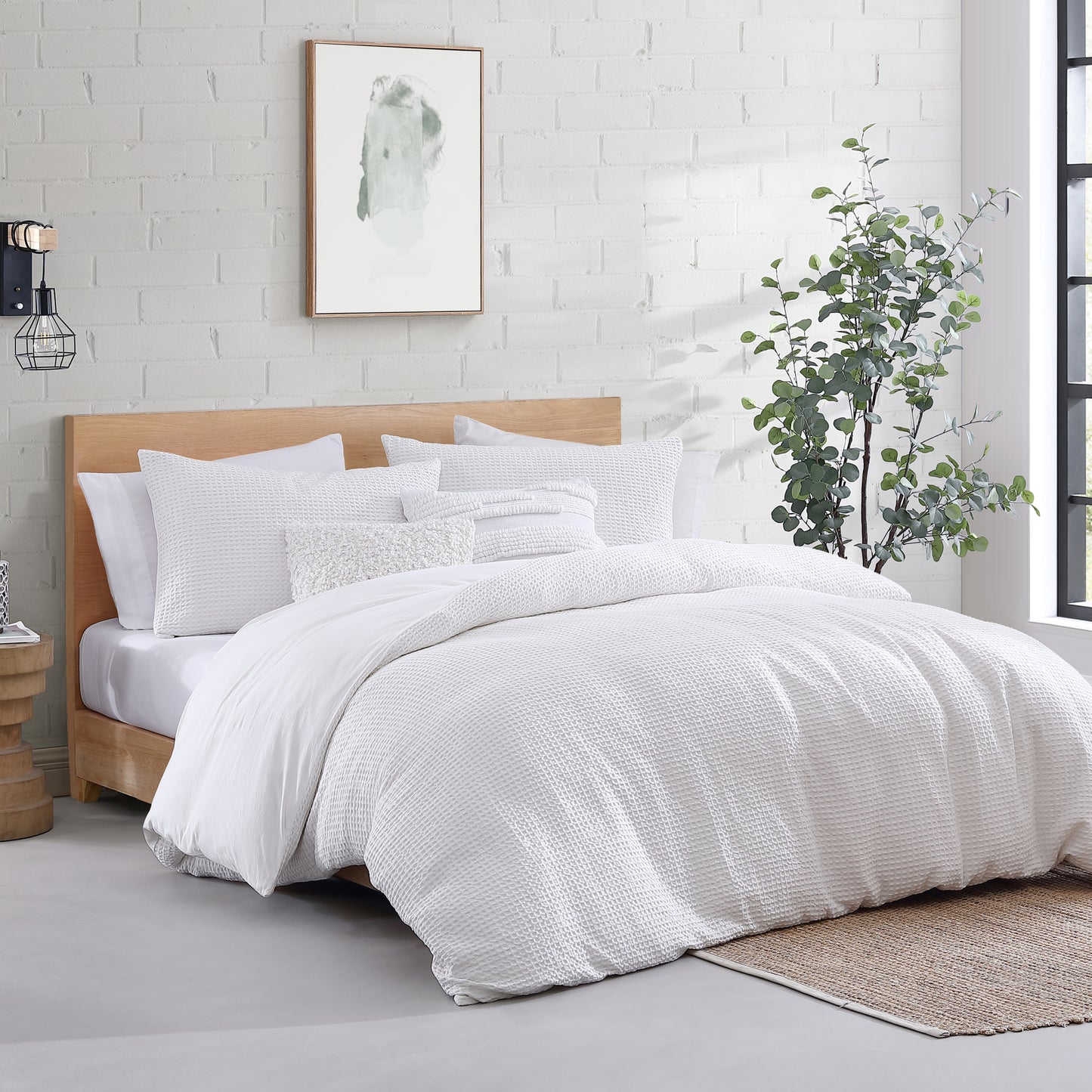 DKNY Modern Waffle Comforter Set