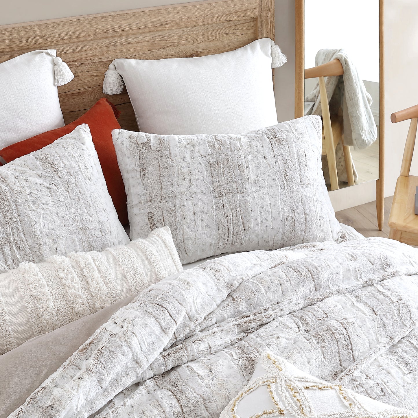 Peri Home Snow Leopard Comforter Set