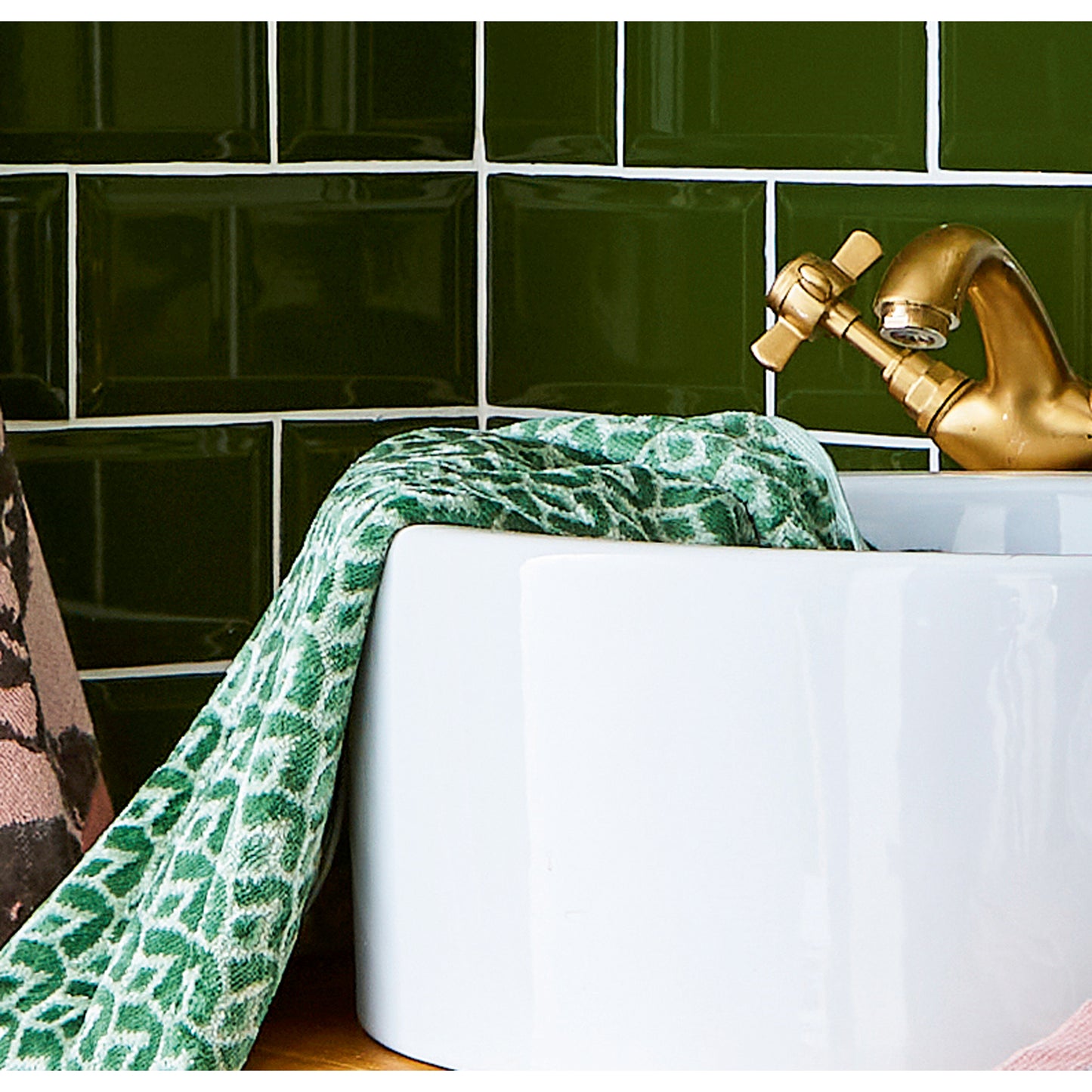 Ted Baker Wave Geo Towels
