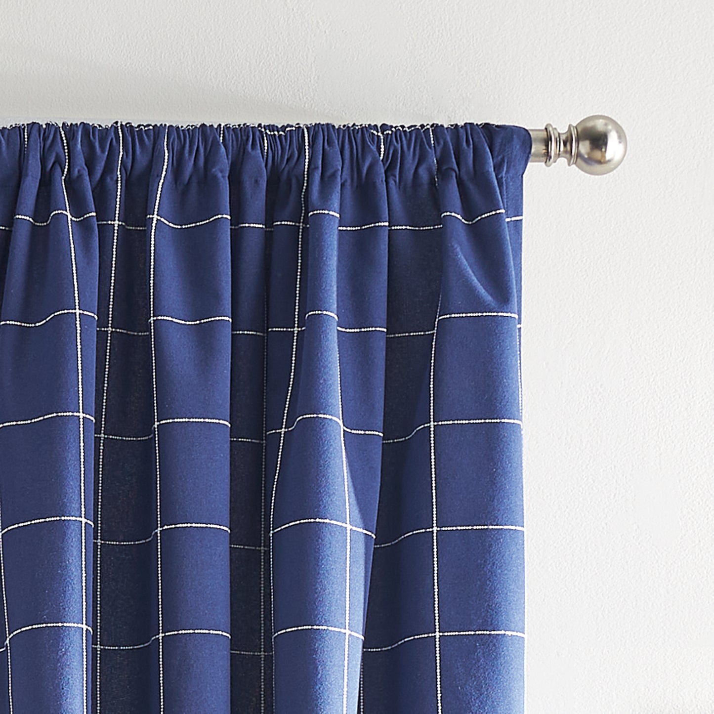 Tommy Hilfiger Big Check Blackout Curtain Panel Pair
