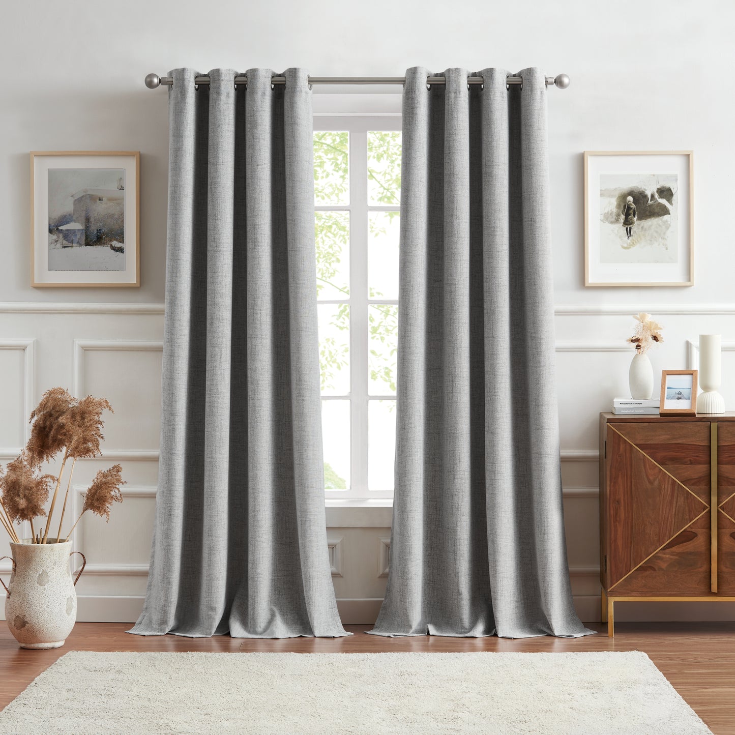 G.H. Bass & Co. Terrain Blackout Curtain Panel Pair