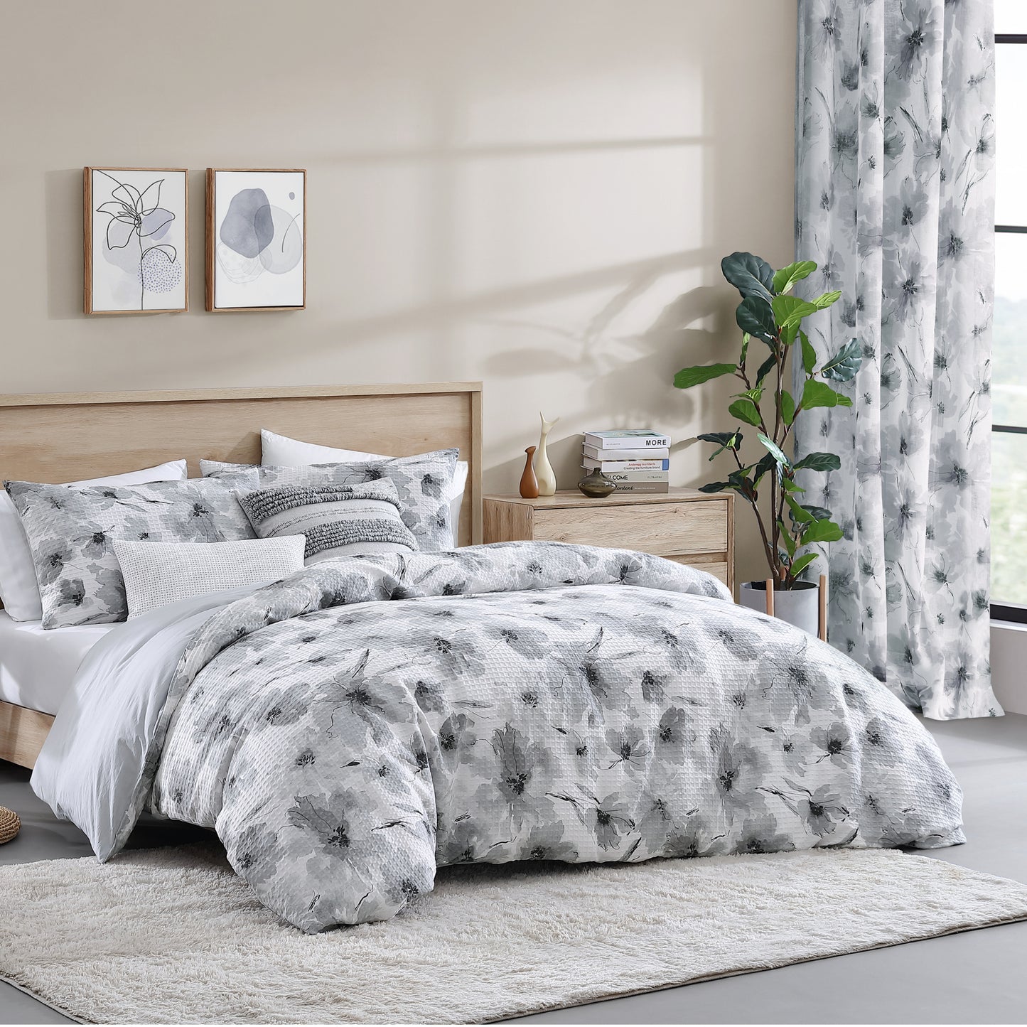DKNY Modern Bloom Comforter Set