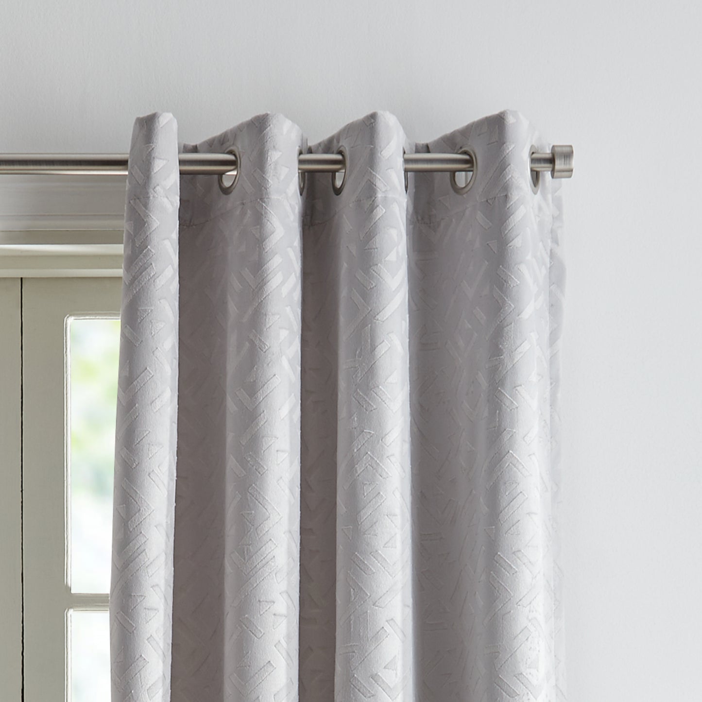 KARL LAGERFELD PARIS Embossed Blackout Curtain Panel Pair