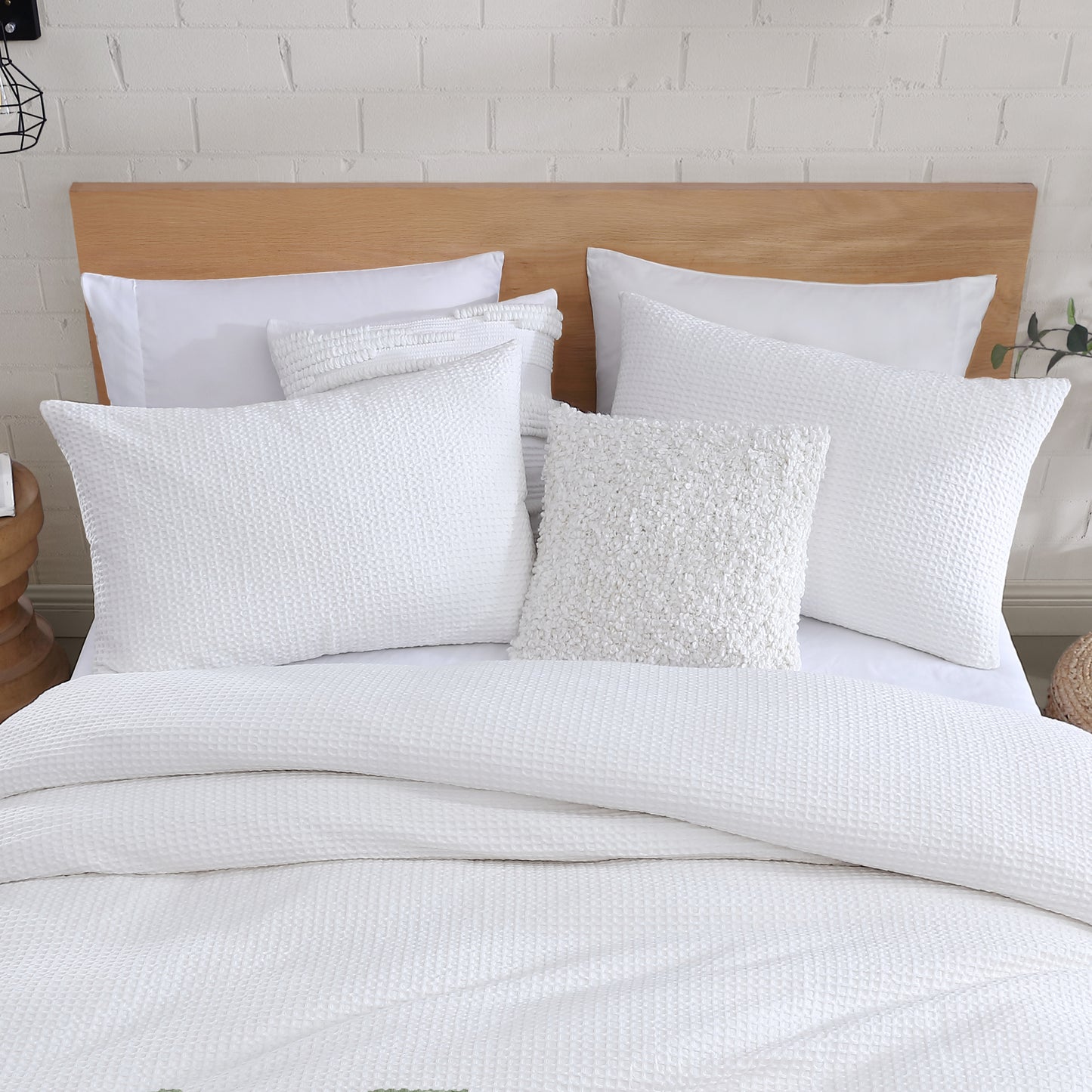 DKNY Modern Waffle Duvet Set