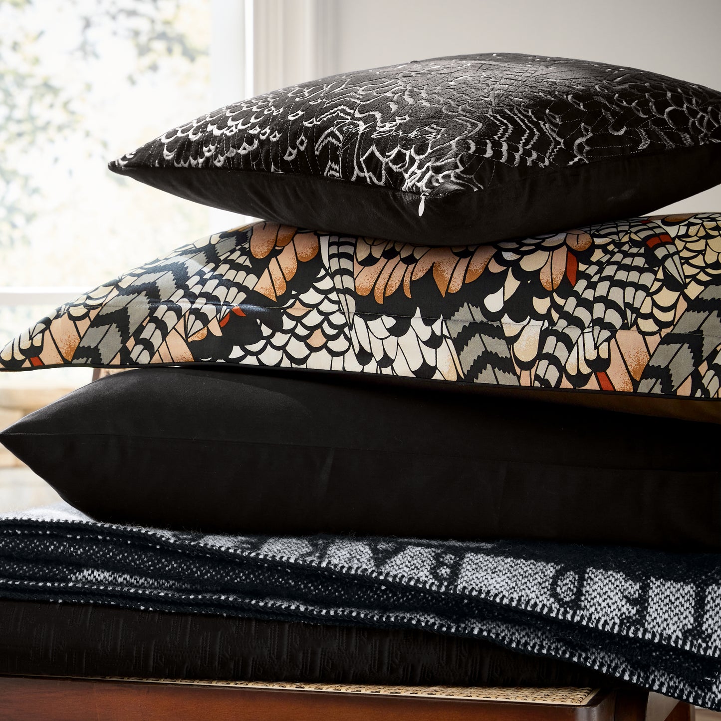 Ted Baker Feathers Decorative Pillow