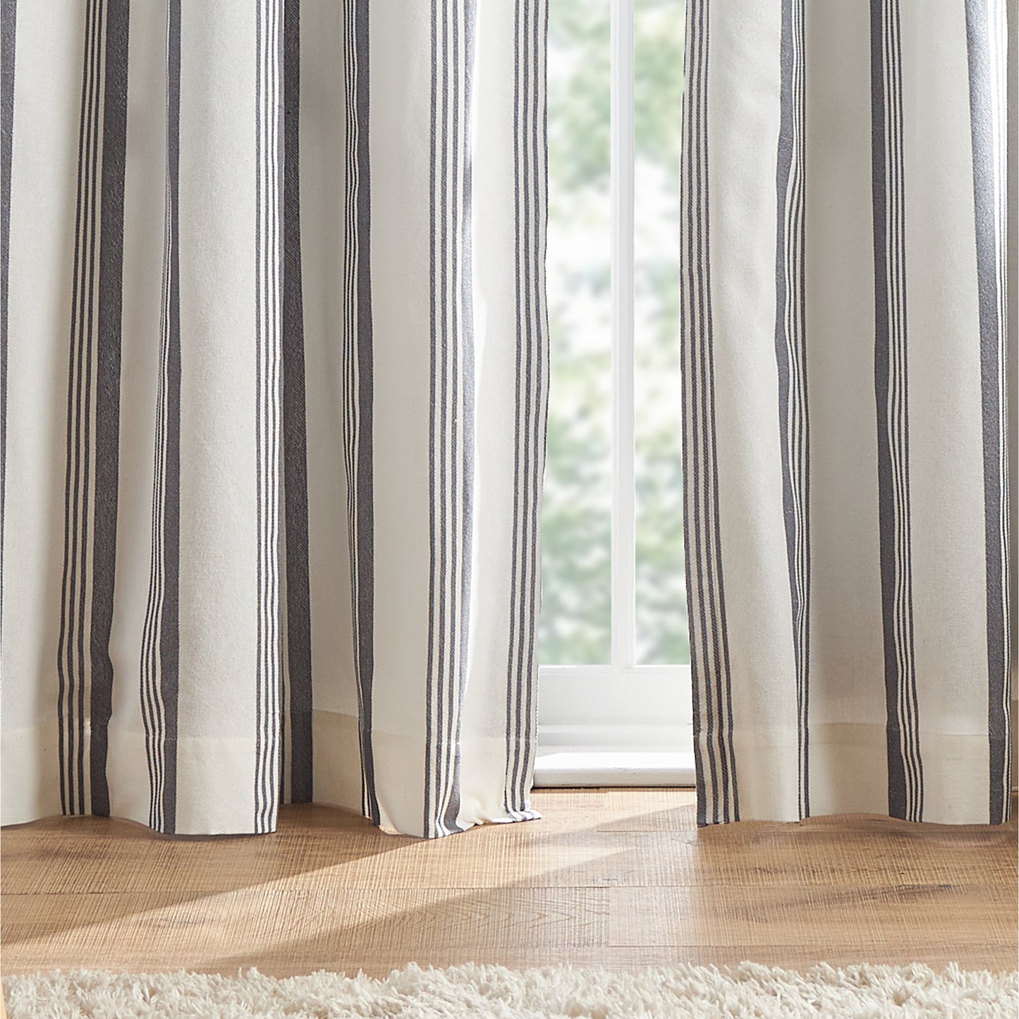 Tommy Hilfiger Bold Stripe Blackout Curtain Panel Pair