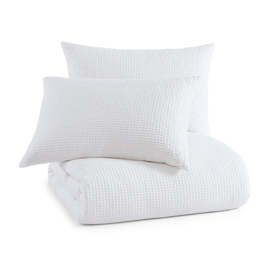 DKNY Modern Waffle Duvet Set