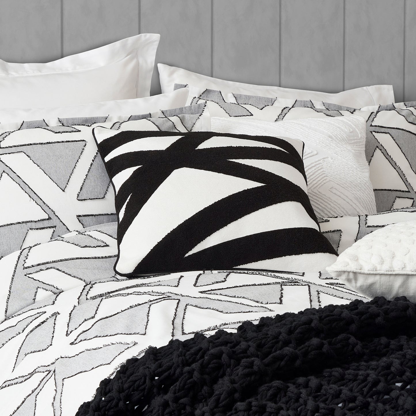 Nalu Cebu Decorative Pillow White