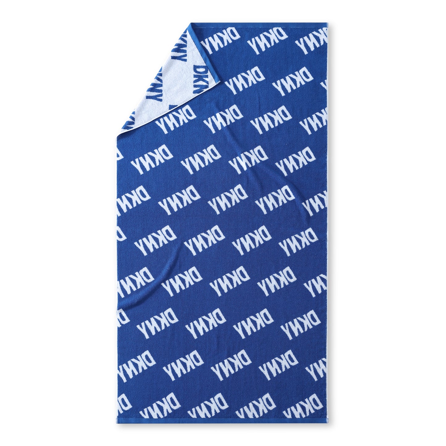 DKNY All Over Logo Beach Towel