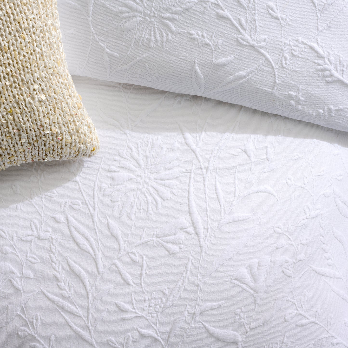 Michael Aram Botanical Matelasse Duvet Collection