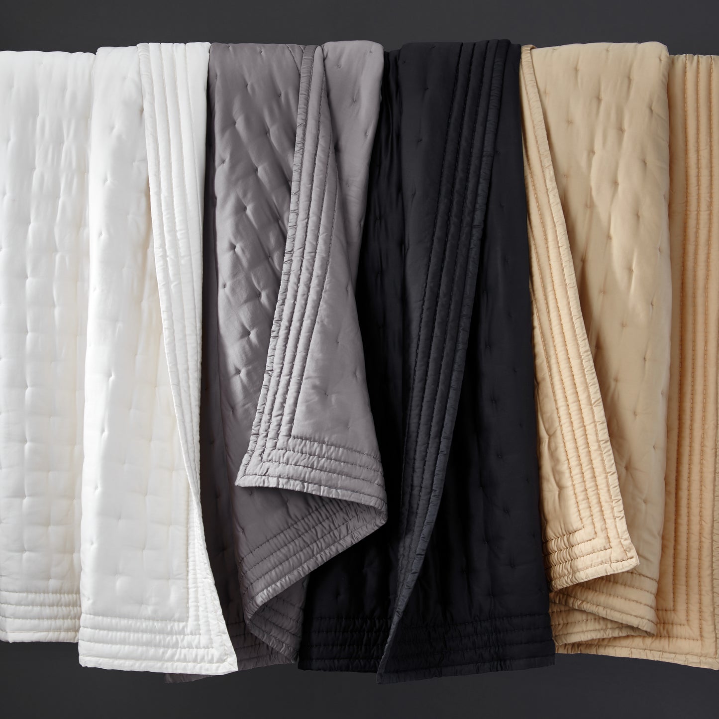 Donna Karan Silky Quilted Throw