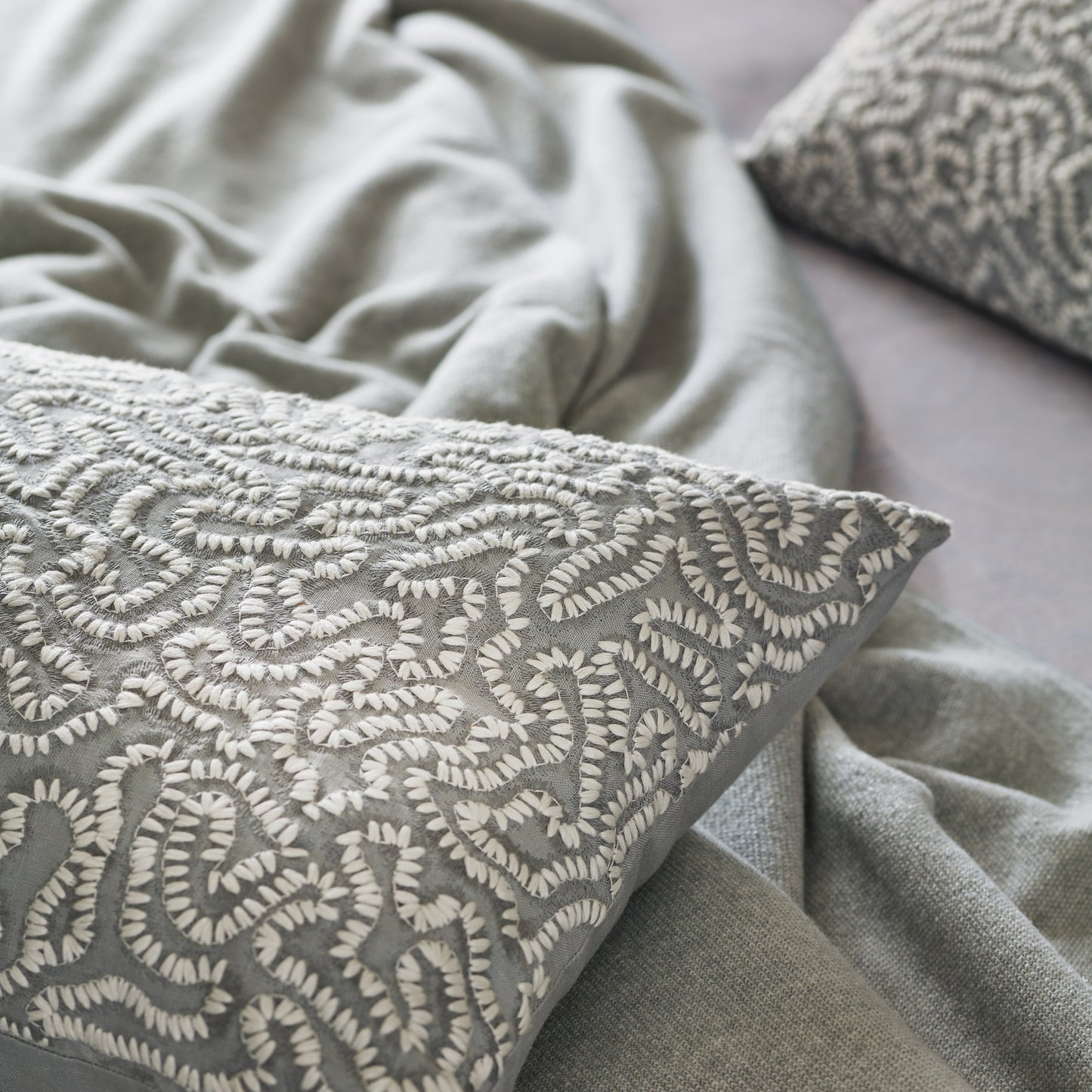 Zoffany Maze Coral Dec Pillow