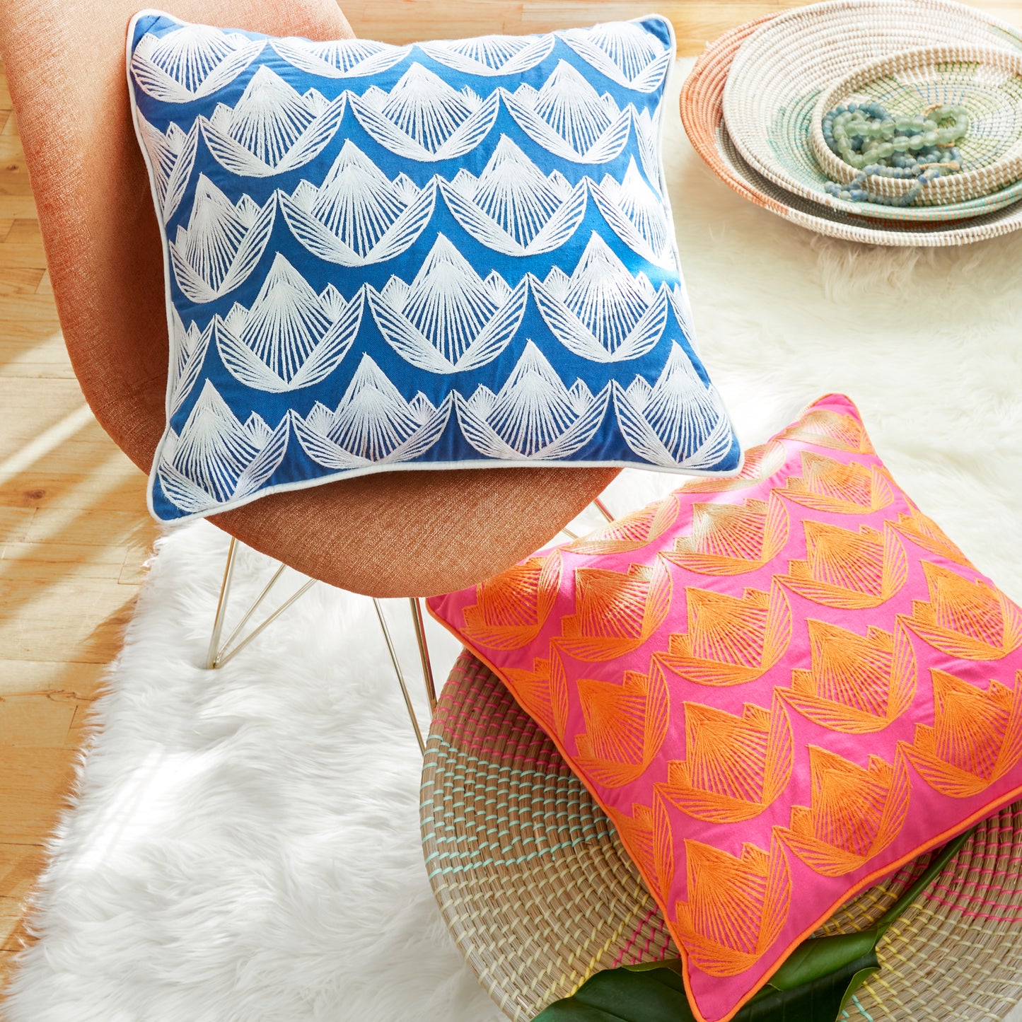 Rochelle Porter Lotus Decorative Pillow