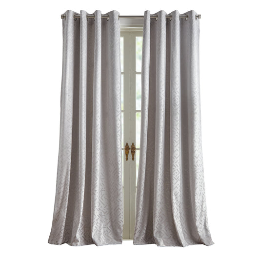 KARL LAGERFELD PARIS Embossed Blackout Curtain Panel Pair
