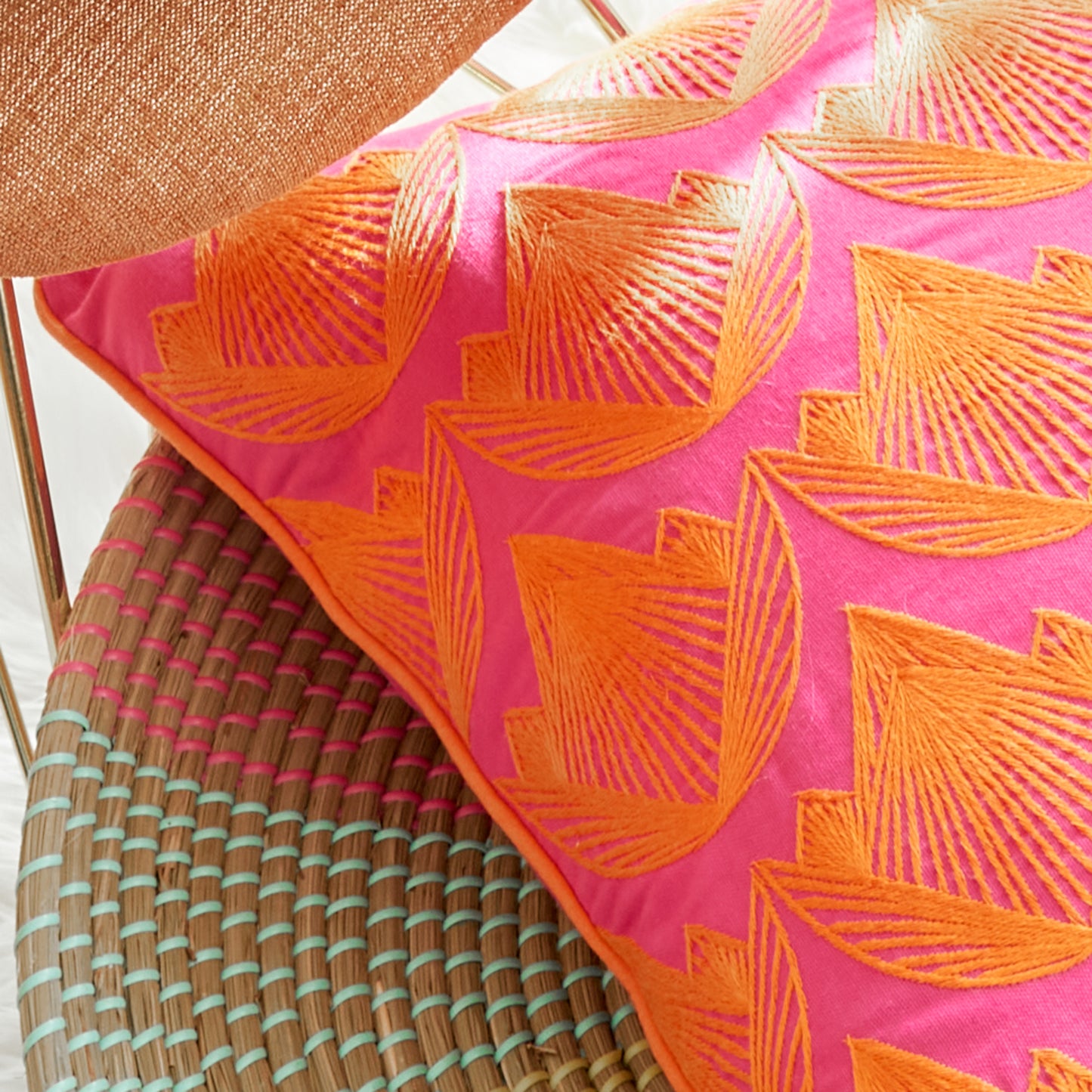 Rochelle Porter Lotus Decorative Pillow