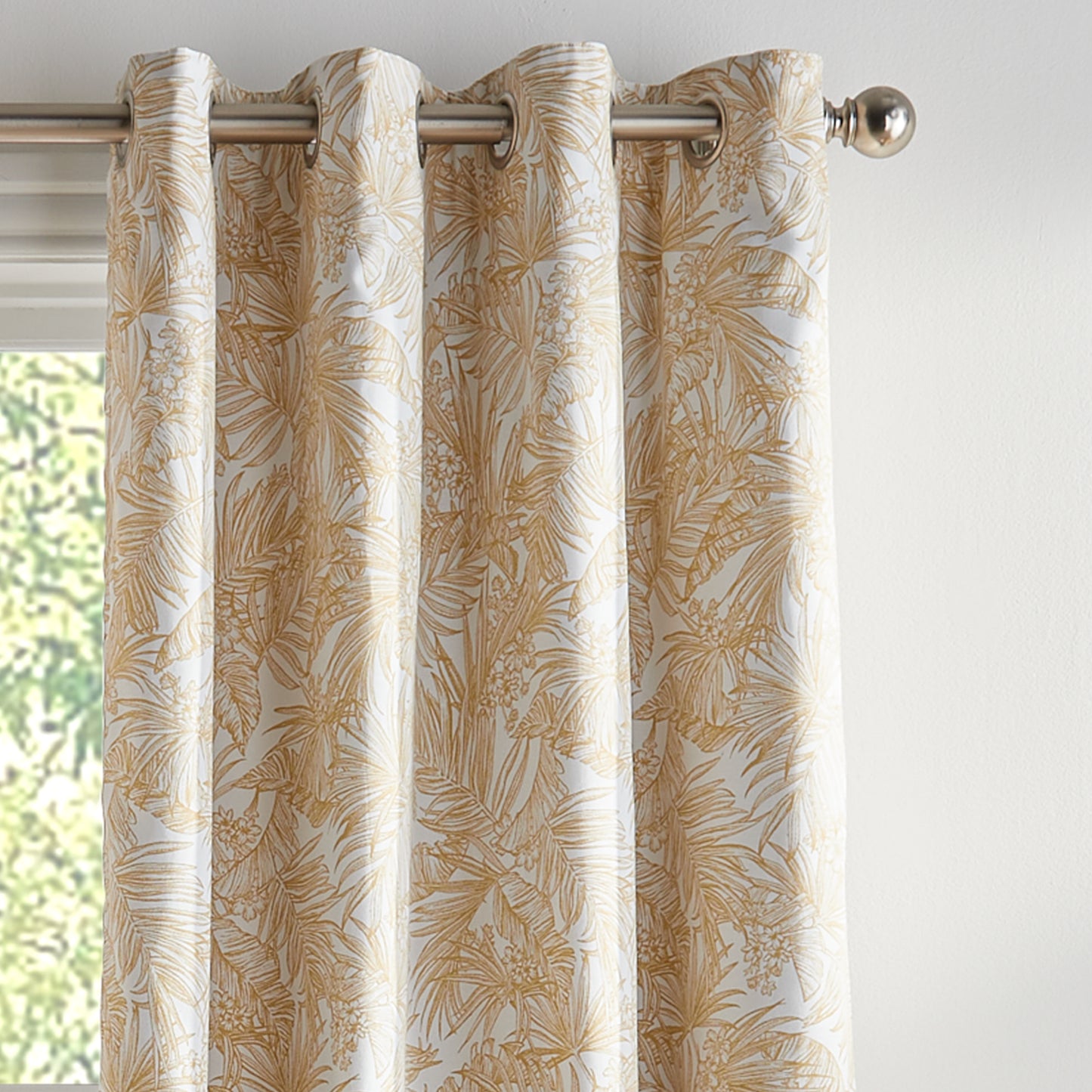 Tommy Hilfiger Tropical Floral Blackout Curtain Panel Pair