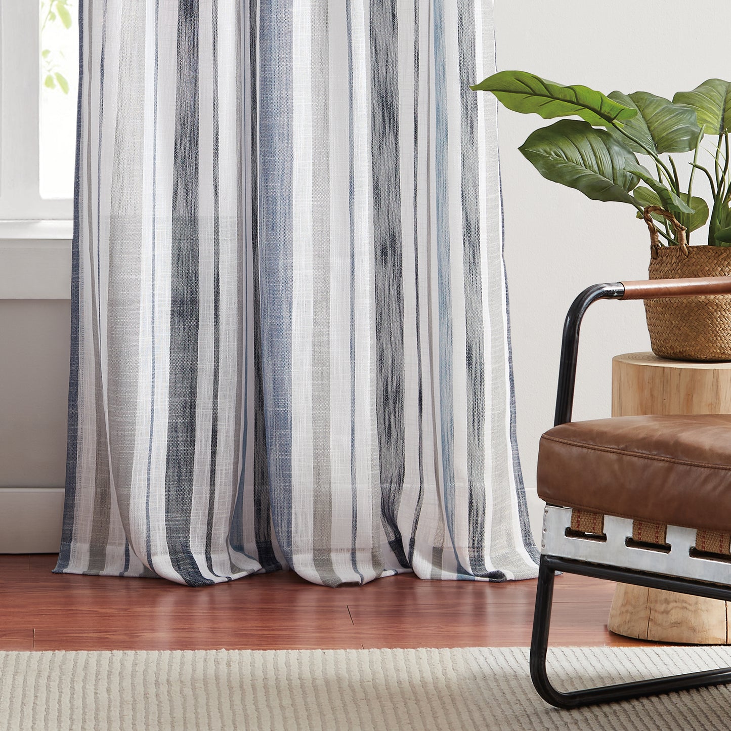 G.H. Bass & Co. Bay Stripe Curtain Panel Pair