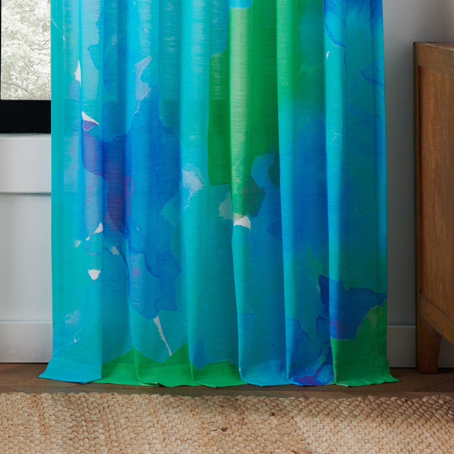 Rochelle Porter Caribbean Sea Curtain Panel