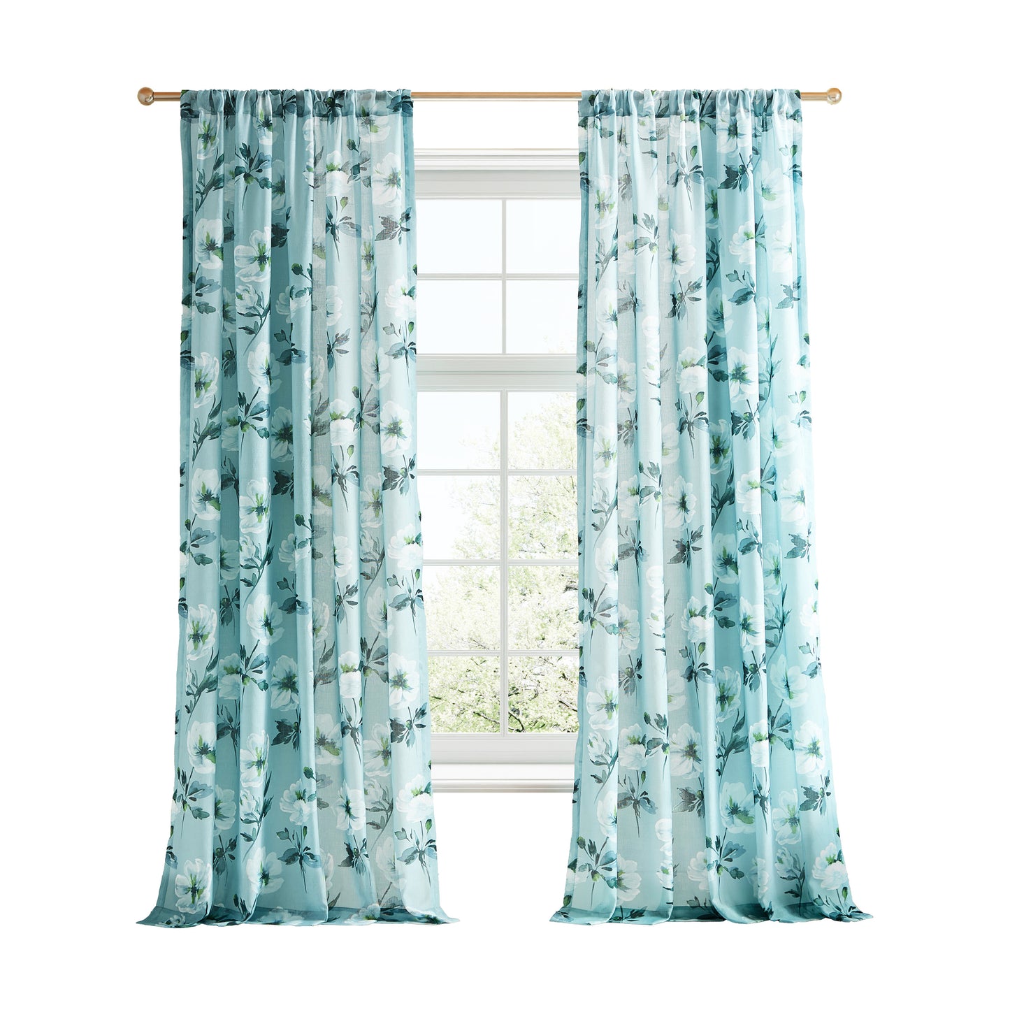 Ted Baker Electra Blossom Print Curtain Panel Set