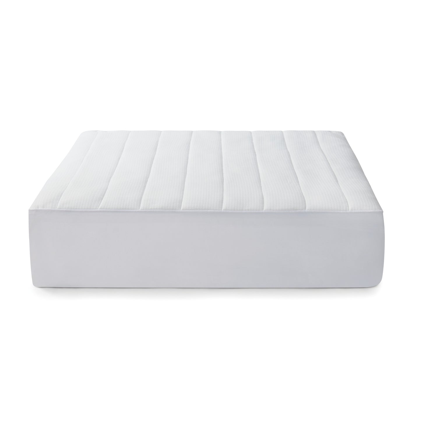 Brookstone Matelasse Heated Mattress Pad