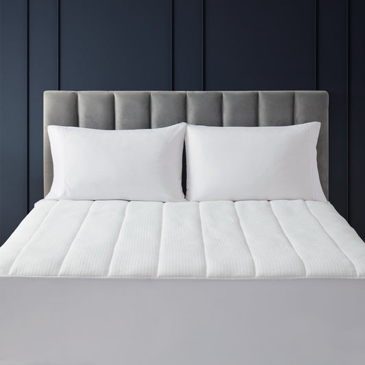 Brookstone Matelasse Heated Mattress Pad