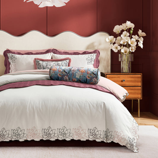 Ted Baker Magnolia Embroidery Duvet Set