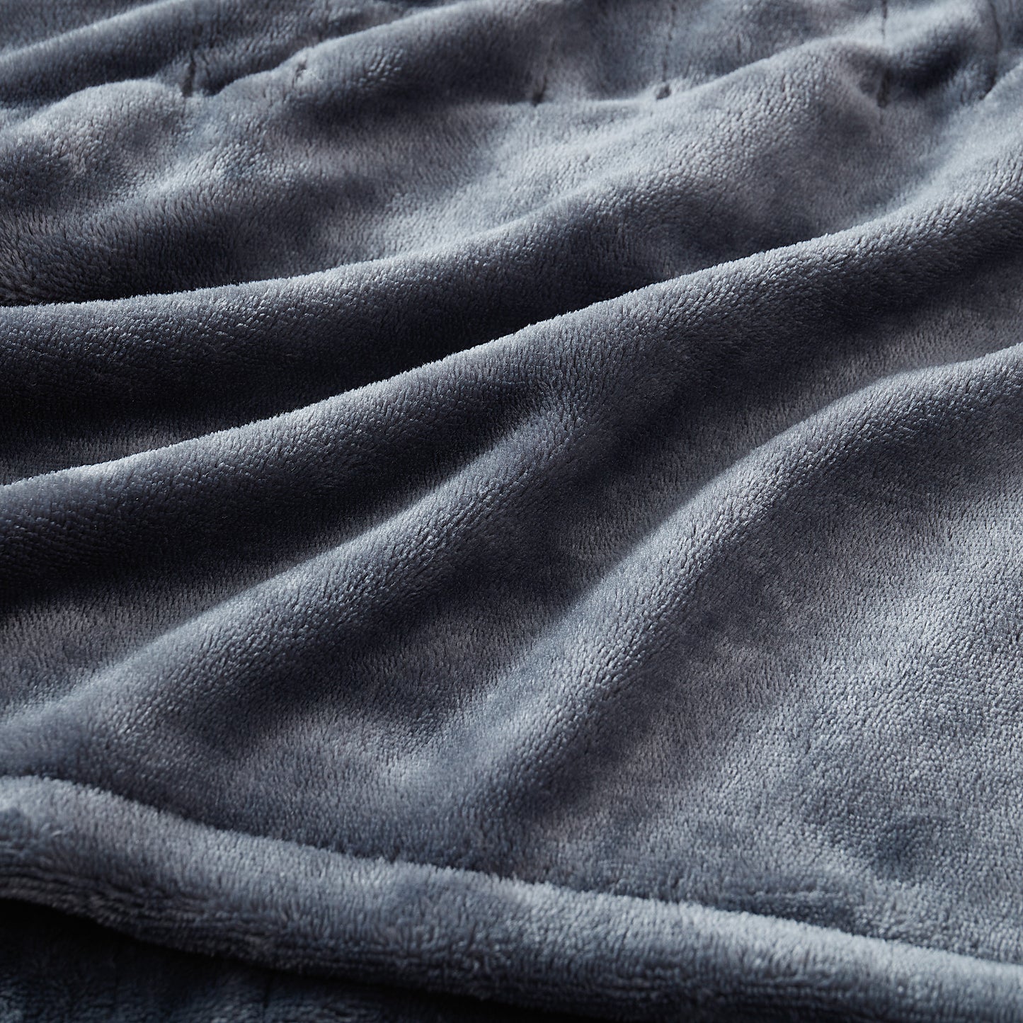 Brookstone Electric Heated Blanket Solid Plush