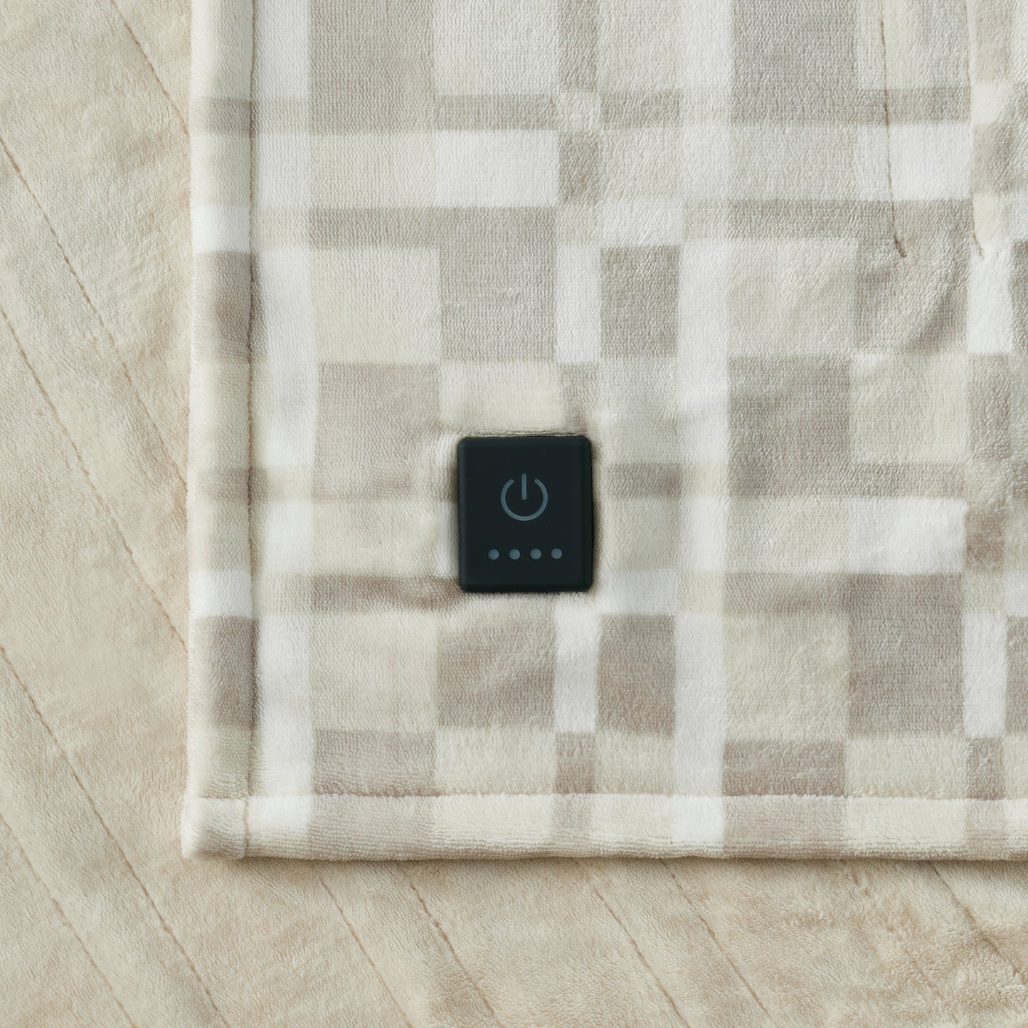 Brookstone Cozy Heated Plush Throw