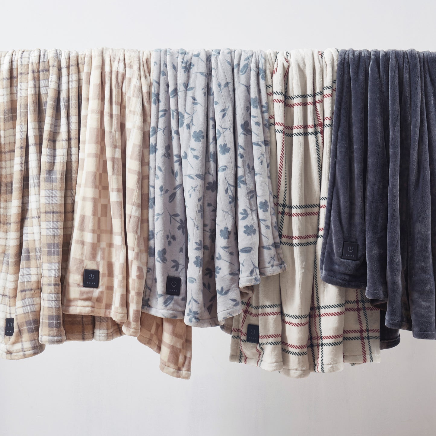 Brookstone Cozy Heated Plush Throw