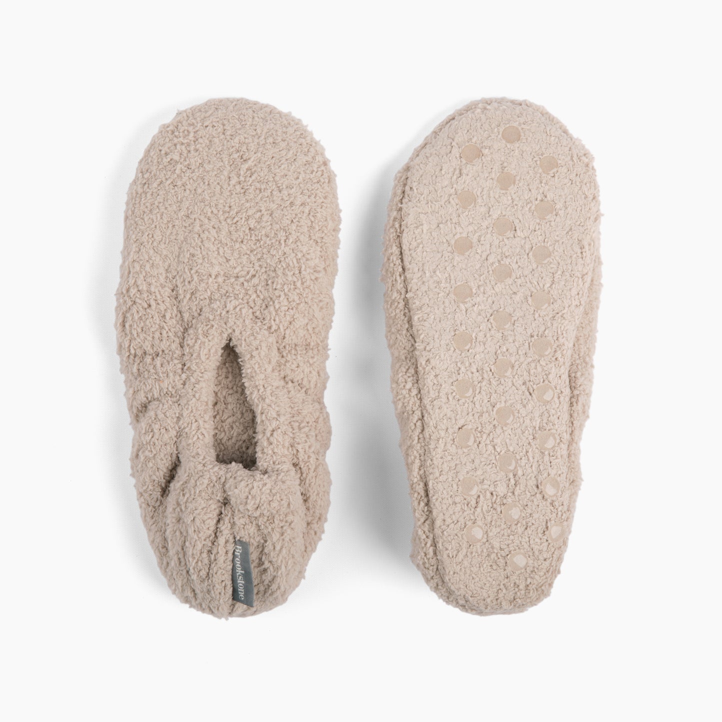 Brookstone Cozy Knit Footies