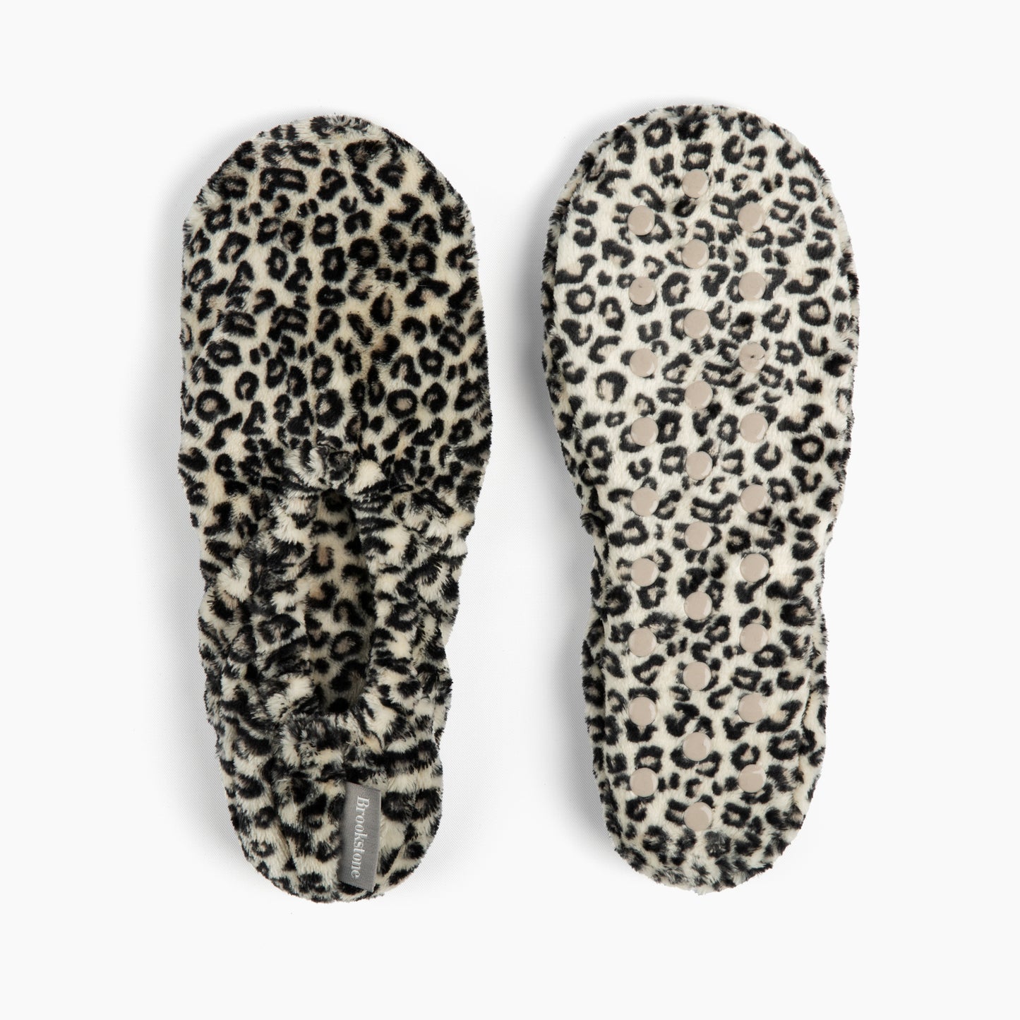Brookstone Printed Plush Footie Cheetah