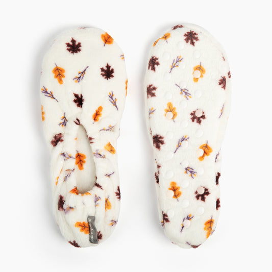 Brookstone Harvest Printed Plush Footies