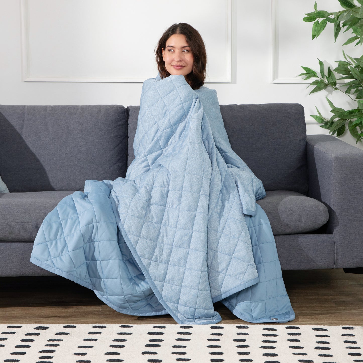 Brookstone Cooling Down Alternative Blanket