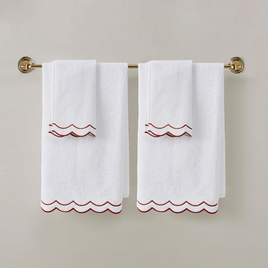 Peri Home Scallop Towel Collection