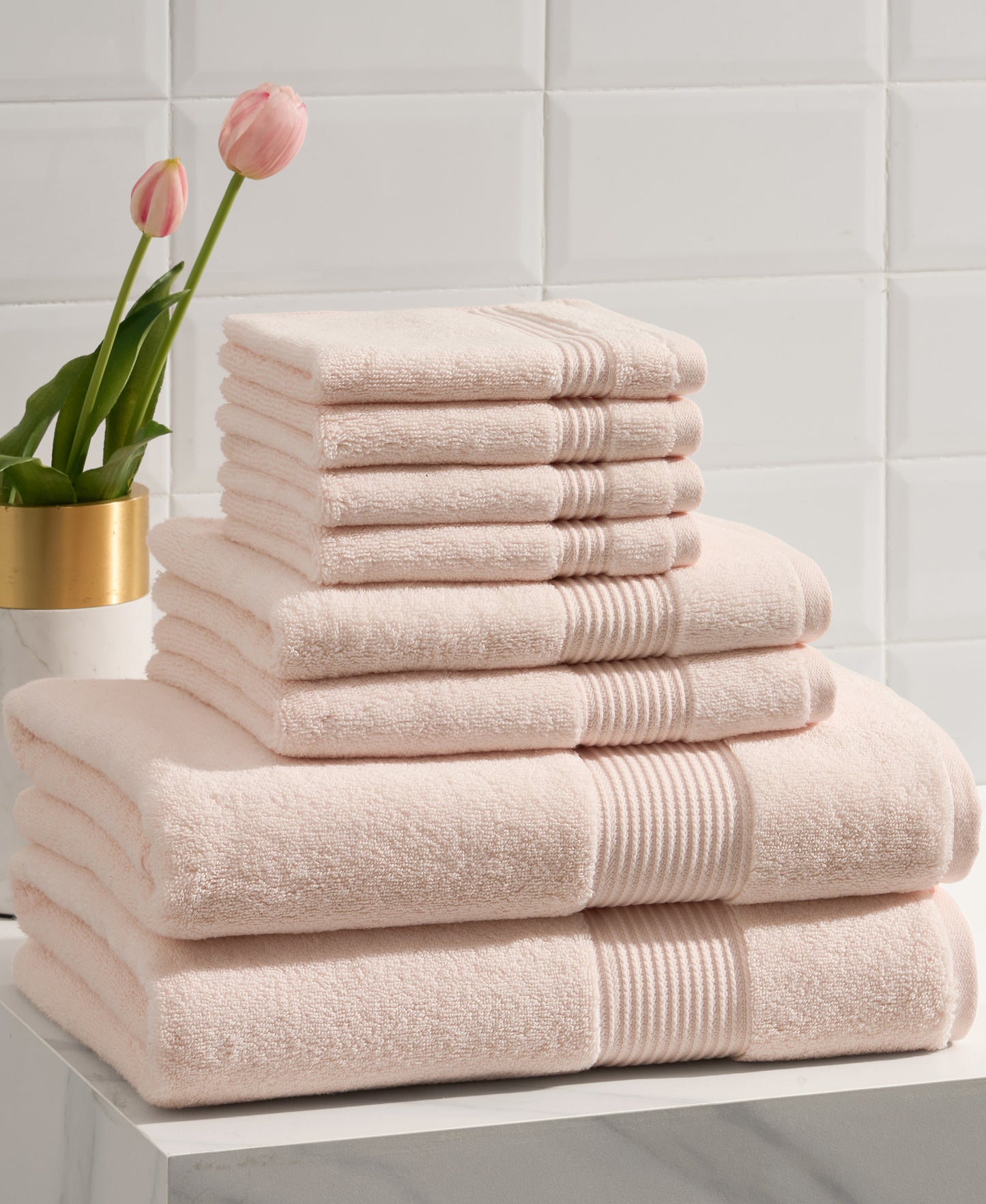 Ted Baker Solid 8-Piece Towel Set