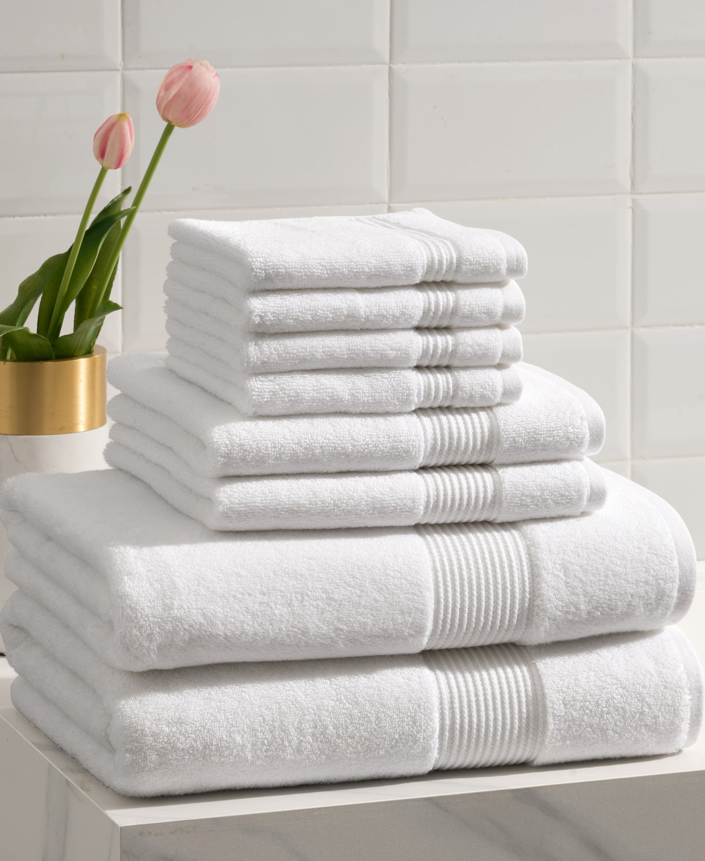 Ted Baker Solid 8-Piece Towel Set