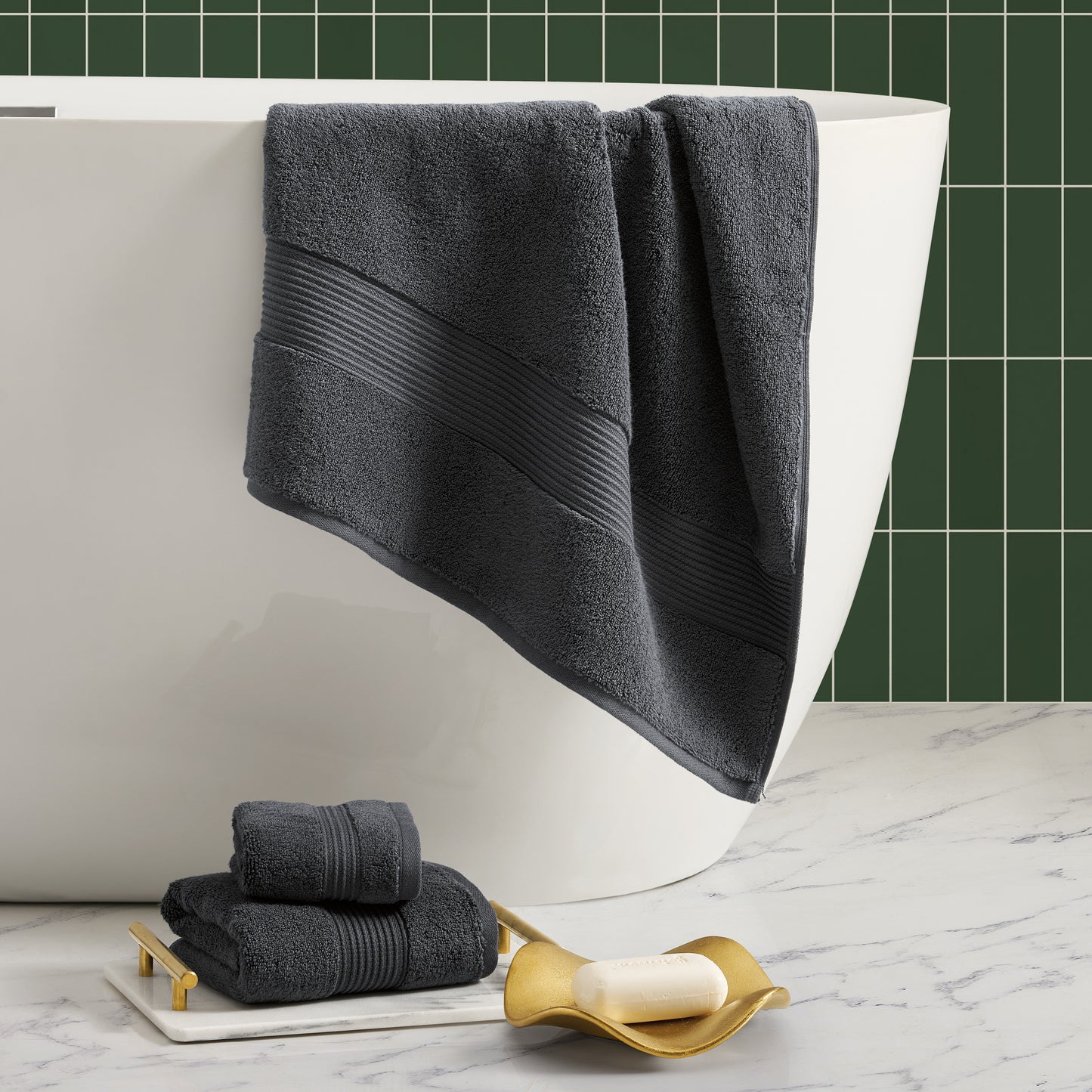 Ted Baker Solid 2-piece Hand Towel Set