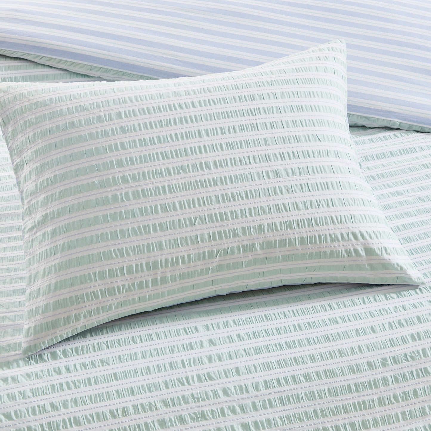 Peri Home Seersucker Stripe Comforter Set