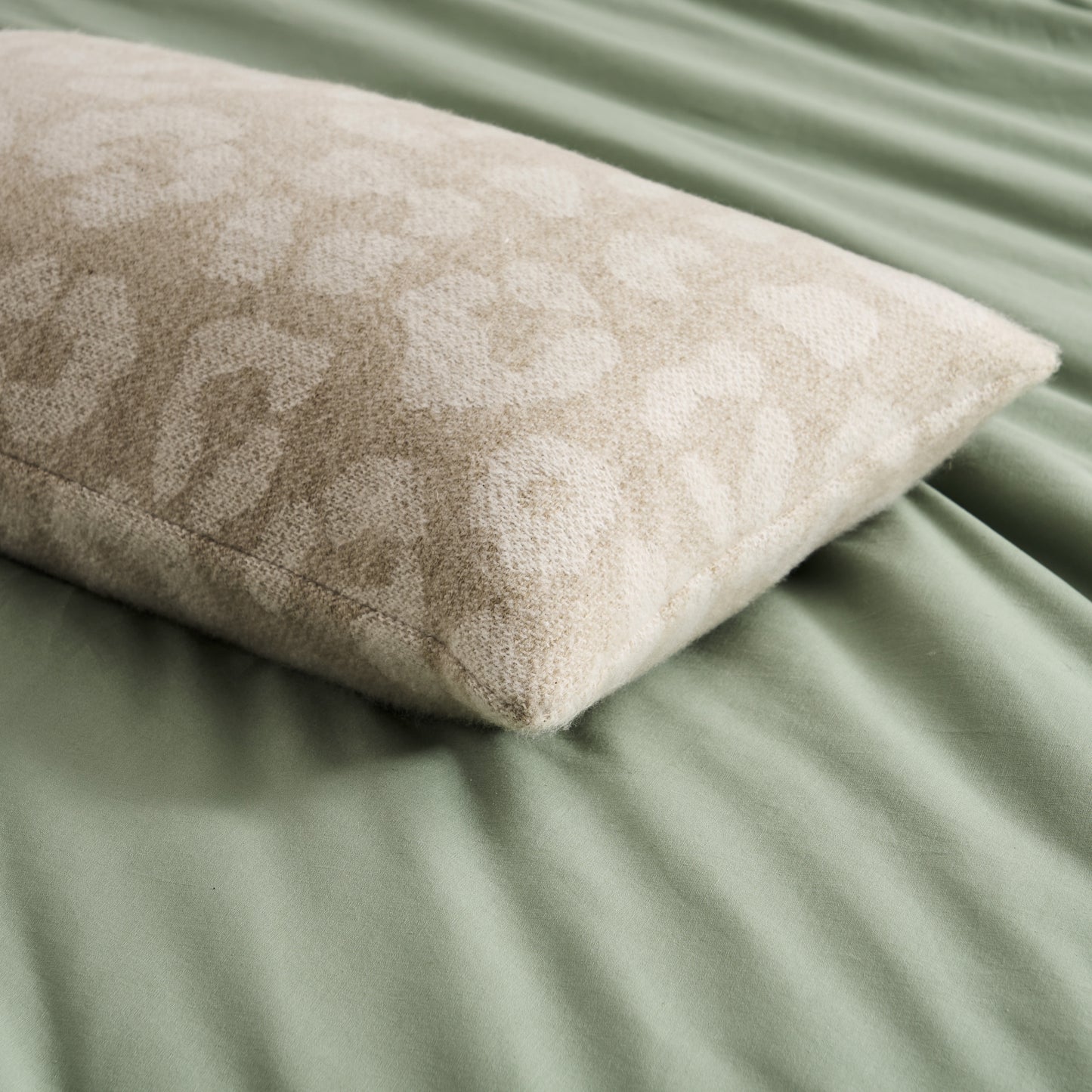 DKNY Faux Cashmere Leopard Decorative Pillow