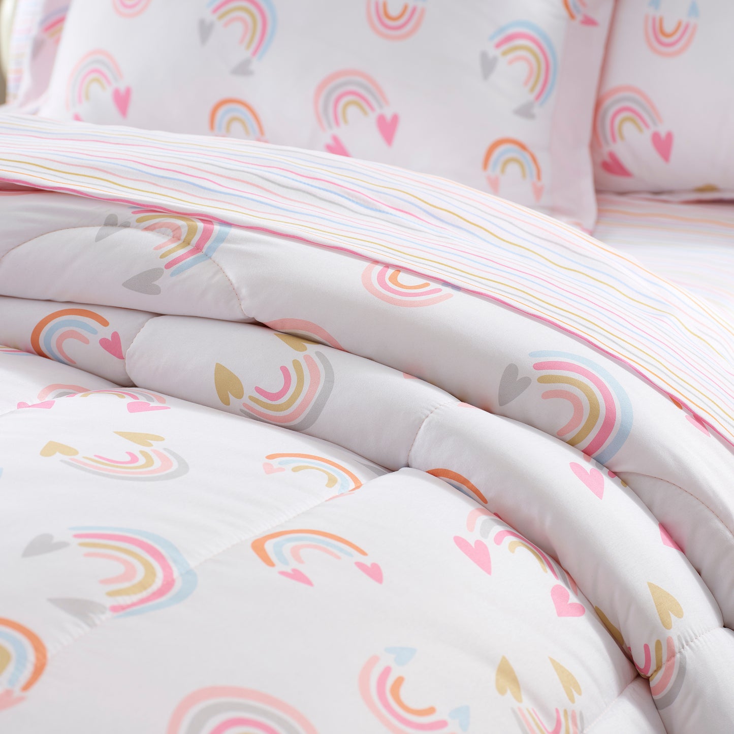 Dream Factory Lucky Hearts Bed in a Bag Set