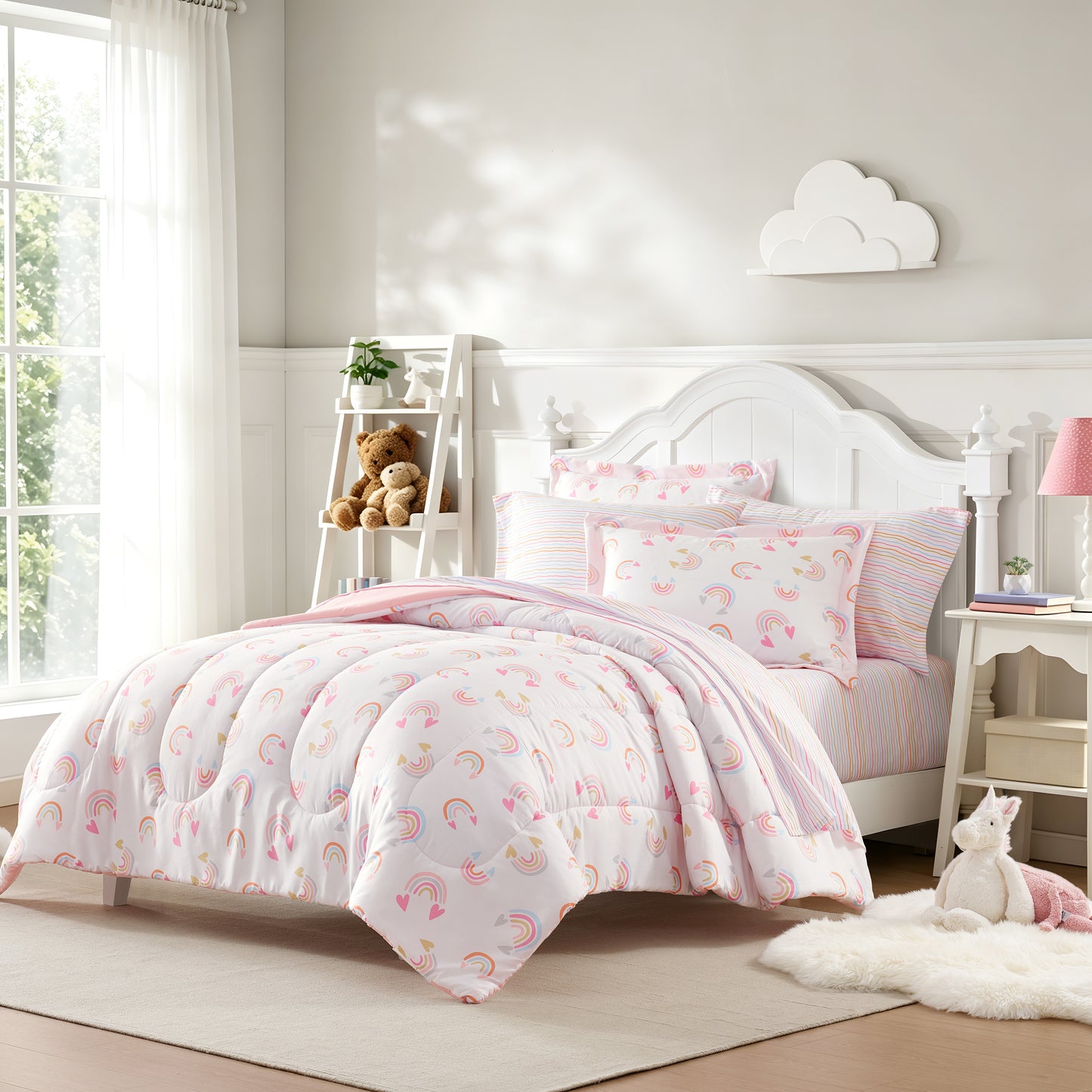 Dream Factory Lucky Hearts Bed in a Bag Set