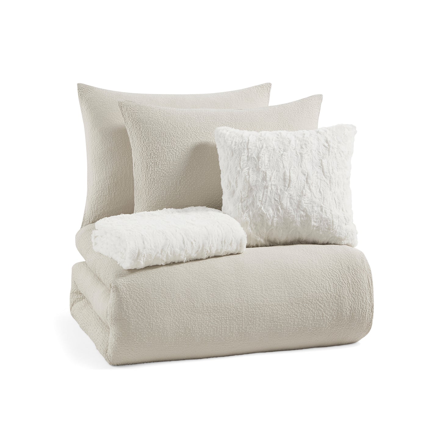 Karl Lagerfeld Paris Karl Crinkle 5-Piece Comforter Set